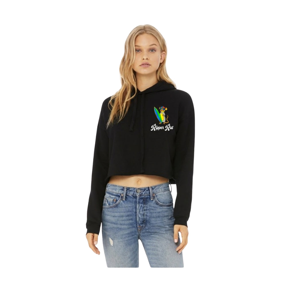 Ripper Rat Black Hoodie - Women