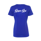 Ripper Rat Surfer Royal Blue Tee - Women