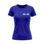 Ripper Rat Surfer Royal Blue Tee - Women