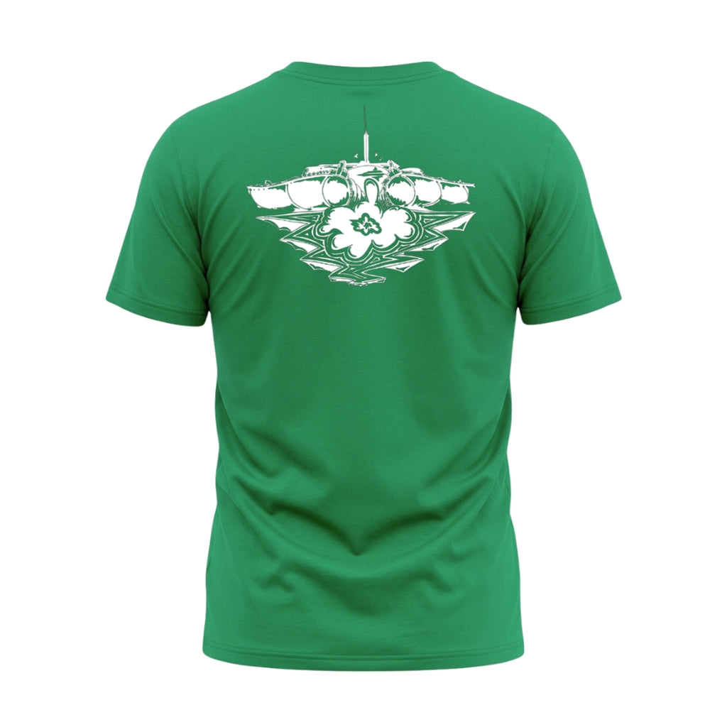 Wave collection Aquafina - Men Green T-shirt