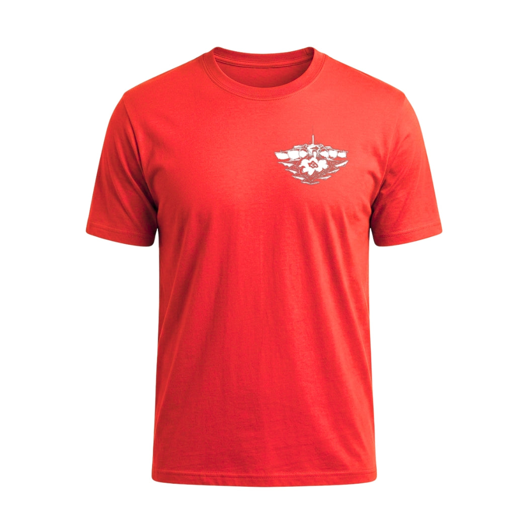 Wave collection Aquafina - Men Red T-shirt