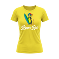 Ripper Rat Surfer Yellow Tee- Women