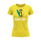 Ripper Rat Surfer Yellow Tee- Women