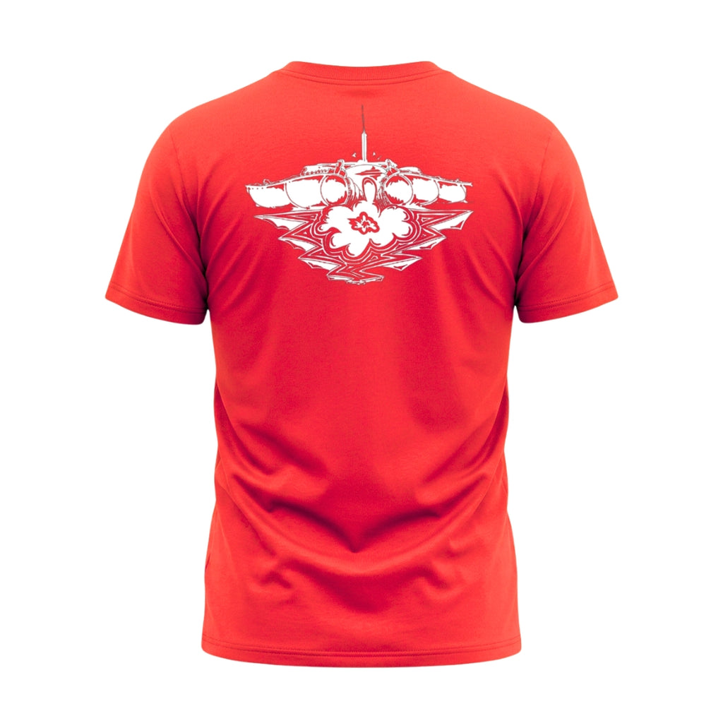 Wave collection Aquafina - Men Red T-shirt