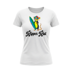 Ripper Rat Surfer White Tee - Women