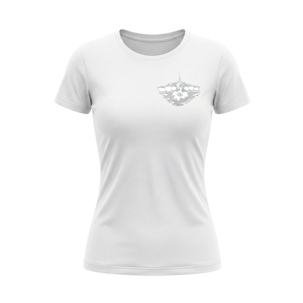 Wave collection Aquafina - Women White T-shirt