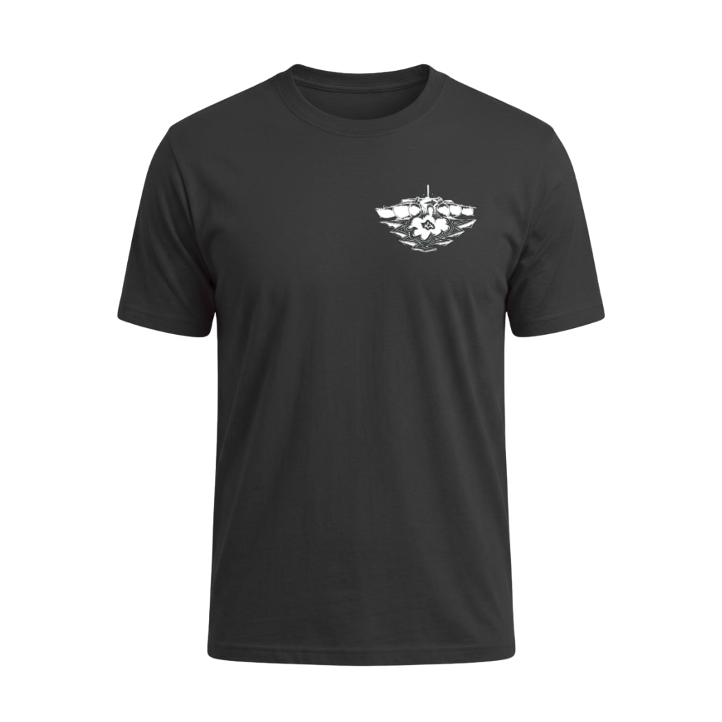 Wave collection Aquafina - Men Black T-shirt
