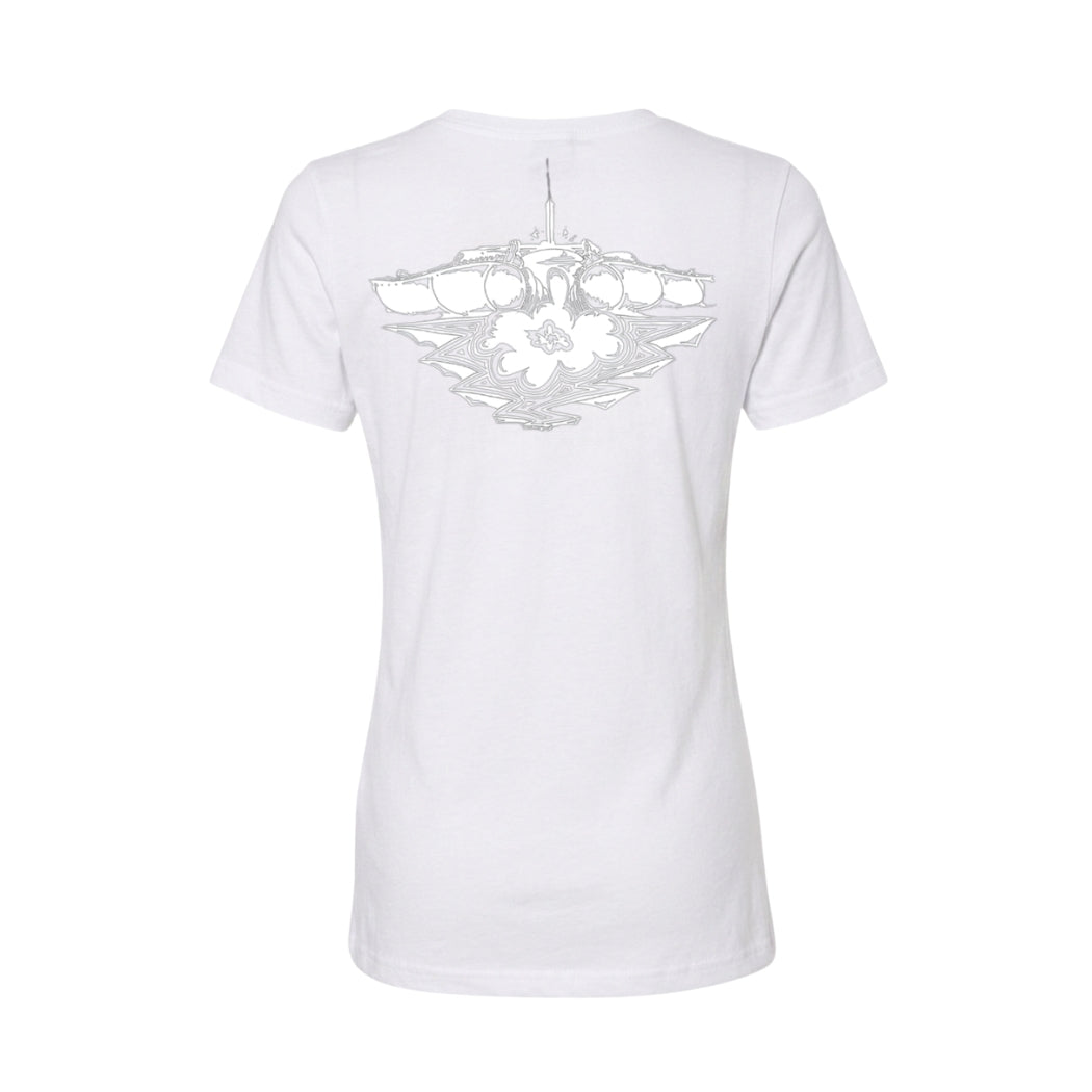 Wave collection Aquafina - Women White T-shirt
