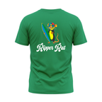 Ripper Rat Surfer Green Tee - Men