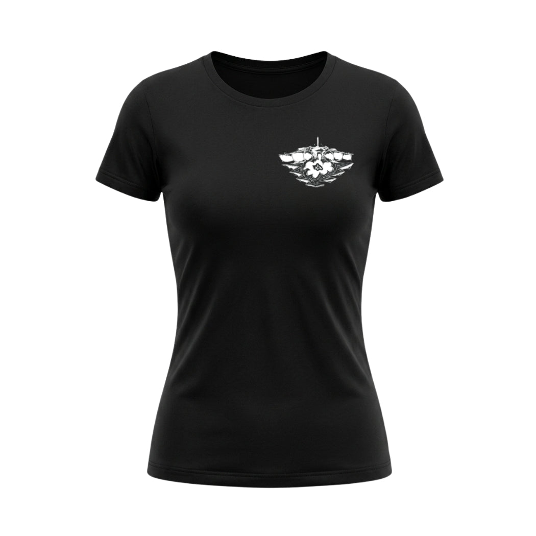 Wave collection Aquafina - Women Black T-shirt