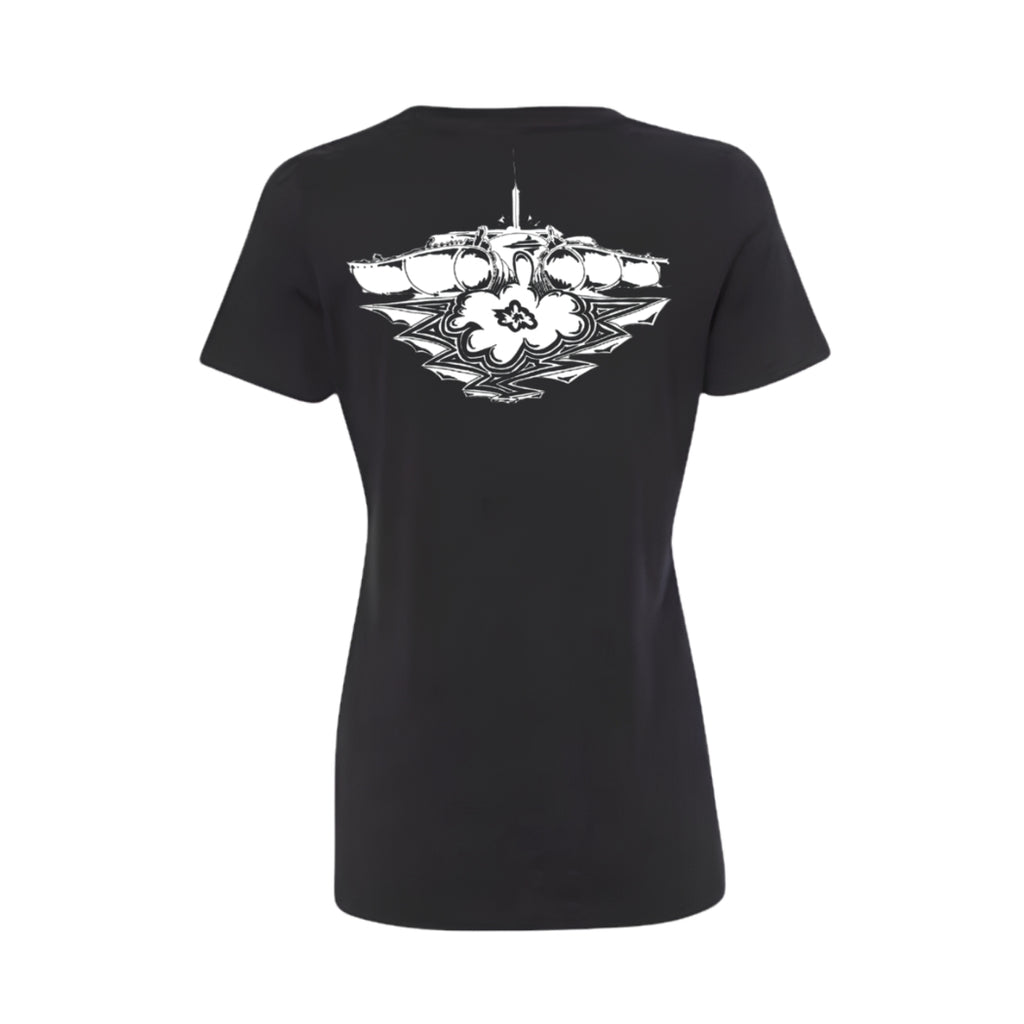 Wave collection Aquafina - Women Black T-shirt