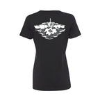 Wave collection Aquafina - Women Black T-shirt