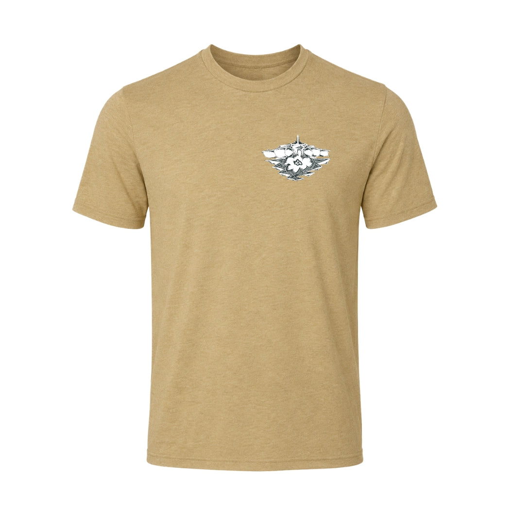 Wave Collection Aquafina - Men Brown Sugar T-Shirt
