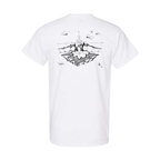 Wave Collection Surfsation - Men White T-Shirt