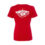 Wave collection Aquafina - Women Red T-shirt
