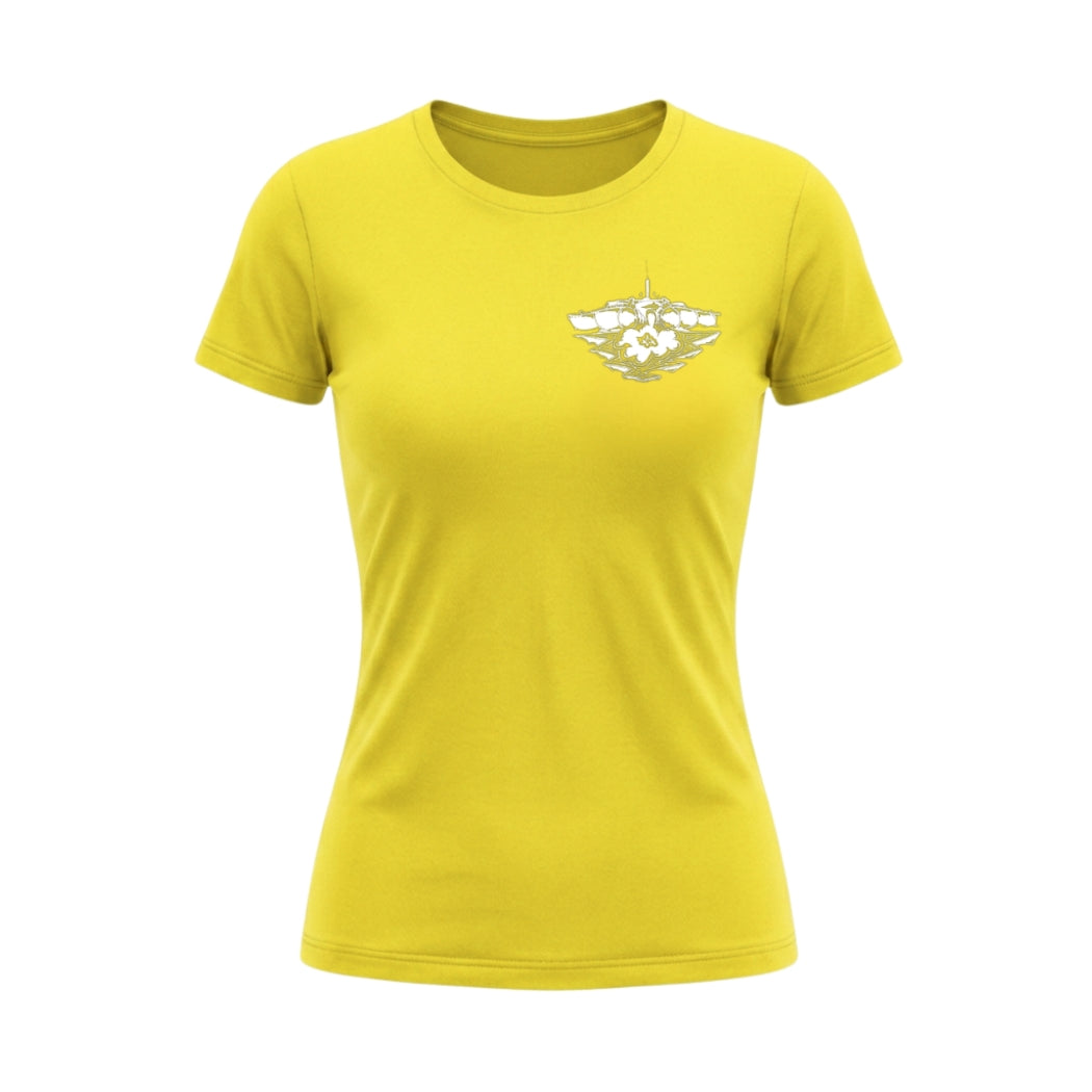 Wave collection Aquafina - Women Yellow T-shirt