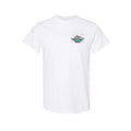Wave Collection Sunset - Men White T-Shirt