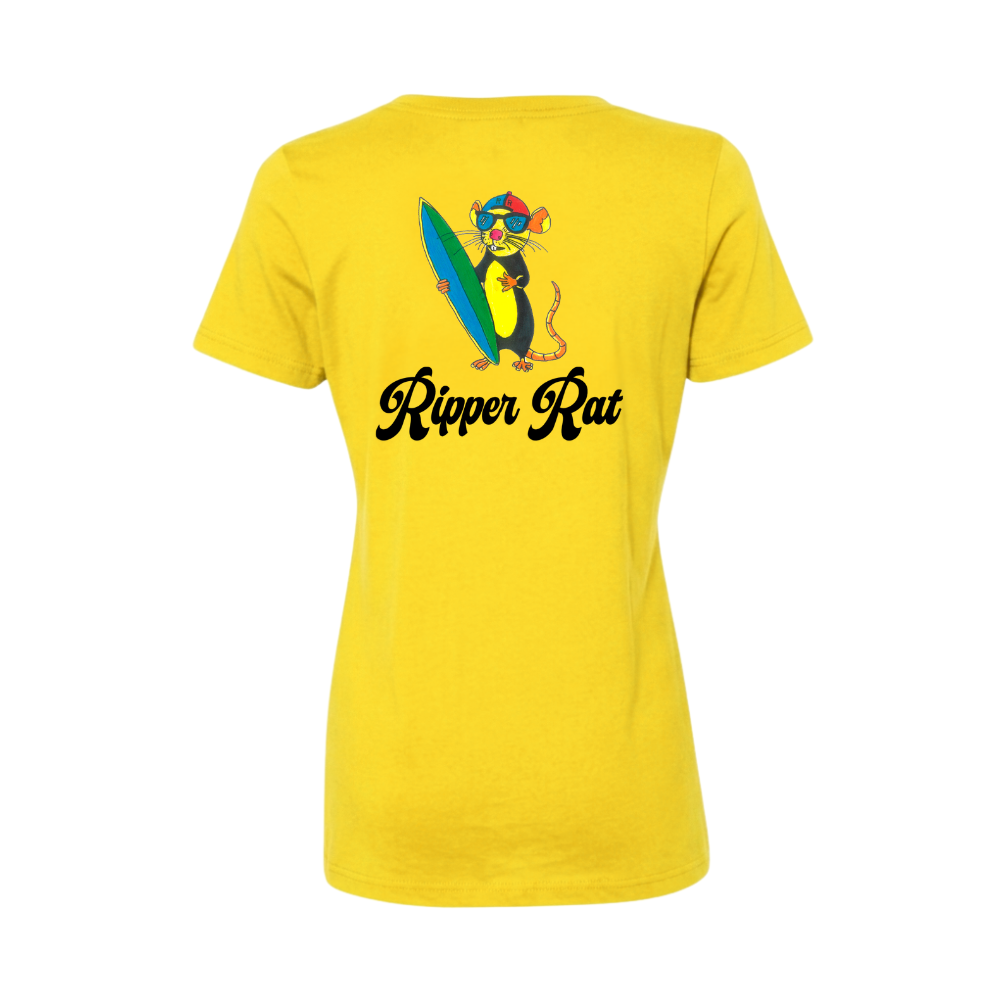 Ripper Rat Surfer Yellow - Women