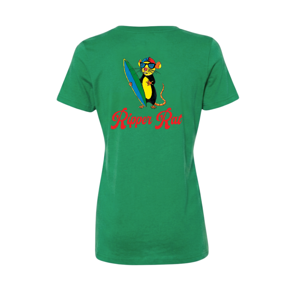 Ripper Rat Surfer Green - Women