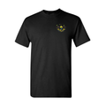 Men Black Summer Wave T-shirt - Yellow