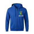 Ripper Rat Blue Hoodie - Men